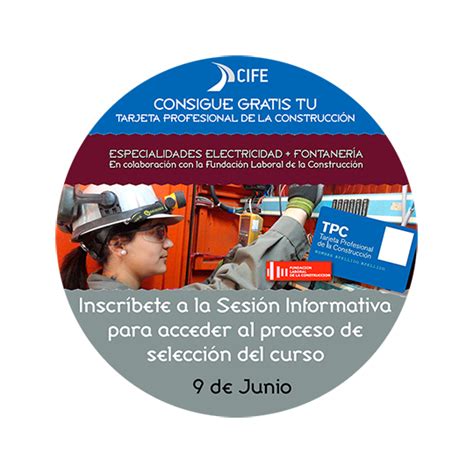 Consigue tu Tarjeta Profesional de la Construcción en las