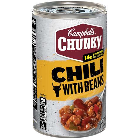 Campbell S Chunky Chili With Beans 19 Oz Can La Comprita