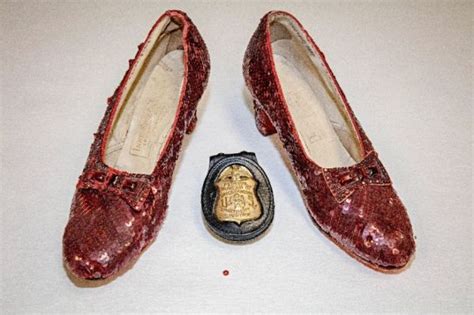 Dorothys Ruby Red Slippers Found Lost Sold Stolen And Recovered