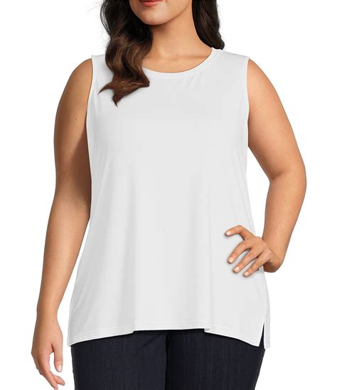 Women's Plus-Size White Tops & Blouses | Dillard's