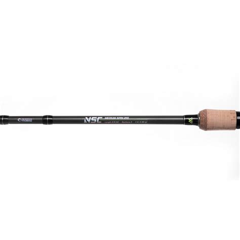 Mikado Nsc Medium Spinning Rod Black Waveinn