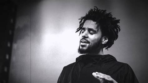 Black And White Picture Of J Cole Hd J Cole Wallpapers Hd Wallpapers