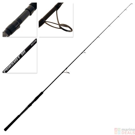 Buy Penn Pursuit 621H Boat Spinning Rod With Anti Tangle Guides 6ft 2in