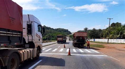 Dnit Realiza Obras De Manuten O Rodovi Ria Em Brs De Mato Grosso