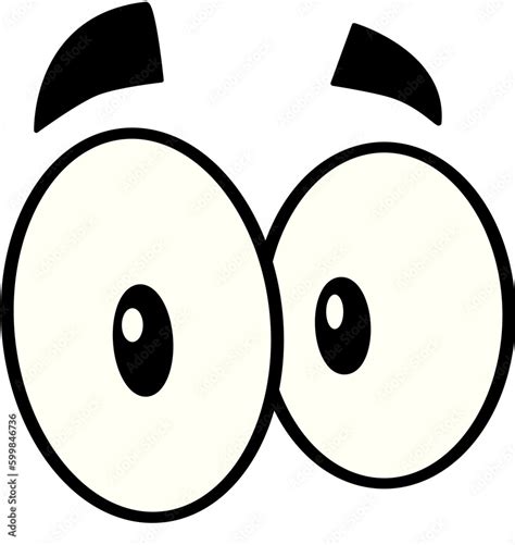 set of wide eyes emoji Stock Vector | Adobe Stock