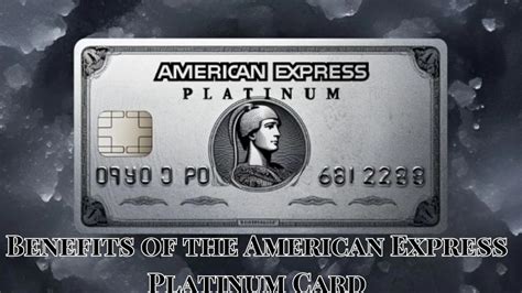 Benefits of the American Express Platinum Card