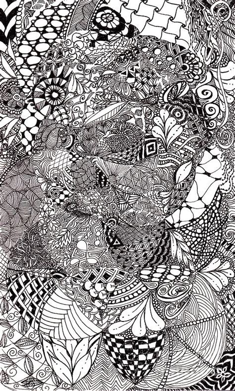 Acid Trip Drawing by Nicole Johnson - Fine Art America