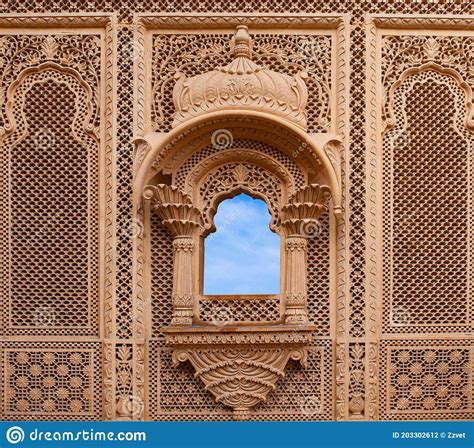 Exterior De Patwon Ki Haveli En Jaisalmer Rajasthan India Foto De