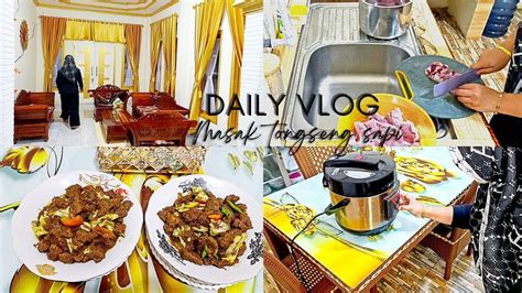 Daily Vlog Masak Tongseng Daging Sapi Youtube