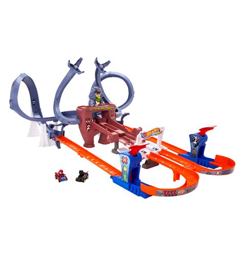 Hot Wheels Pista De Lanzamiento De Spider Man El Palacio De Hierro