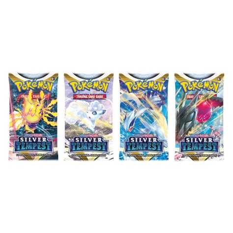 Pok Mon Sword Shield Silver Tempest Booster Pack Froggers