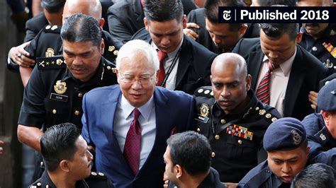 Malaysia’s Ex-Leader, Najib Razak, Is Charged in Corruption Inquiry ...