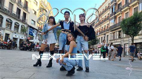 K Pop In Public Spain One Take Aespa Next Level Dance Cover