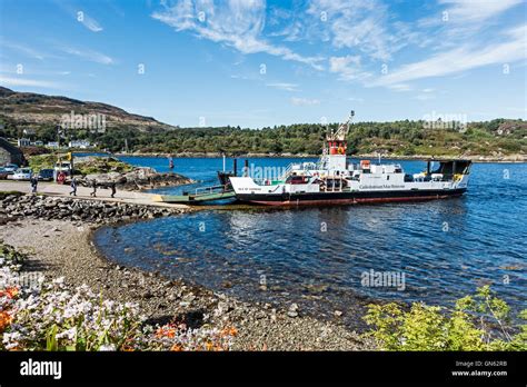 Caledonian MacBrayne Car And Passenger Ferry Isle Of Cumbrae Loading At