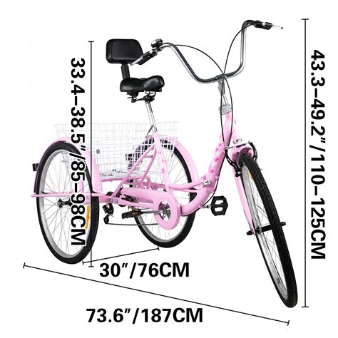 Buy Bkisy Tricycle Adult Speed Wheel Bikes For Adults Three