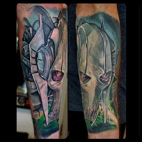 General Grievous By George Scharfenberg TattooNOW