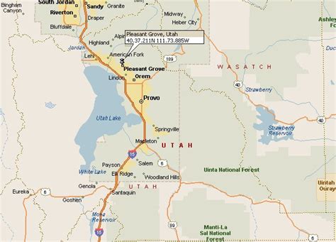 Pleasant Grove, Utah Map 2