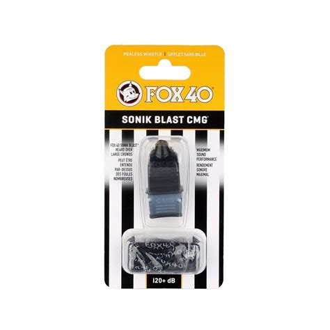 Fox Cmg Sonik Blast Coach And Referee Whistle