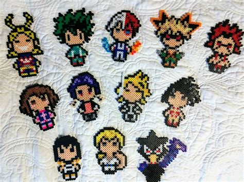 My Hero Academia Perler Bead Designs Etsy