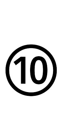 Circled Number Ten ⑩: Unicode, Alt Code, HTML, Copy & Paste