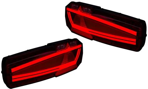 Lampa Zespolona Tylna Led Tir Naczepa V Komplet Laweta Neon Mavic