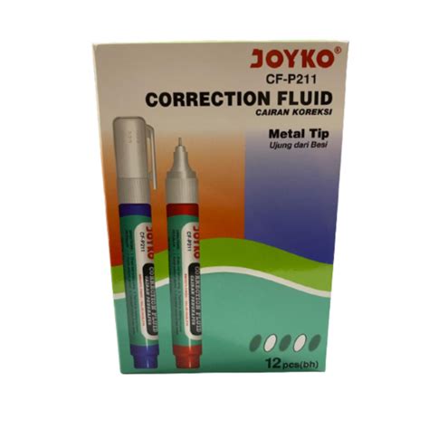 Jual Tipe X Joyko Correction Fluid Joyko CF P211 1 Pack Isi 12