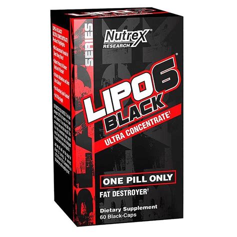 Nutrex Research Lipo 6 Black Ultra Concentrat-60Serv.-60Caps ...