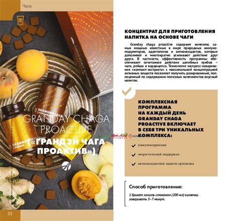 GRANDAY CHAGA PROACTIVE ("ГРАНДЕЙ ЧАГА ПРОАКТИВ") - Артлайф