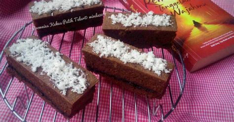 Resep Brownies Putih Telur Ny Liem Enak Dan Mudah Cookpad