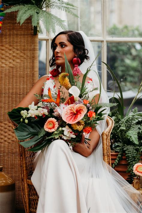 Tropical Wedding Ideas Jungle Fun With Fierce Strong Vibes Tropical