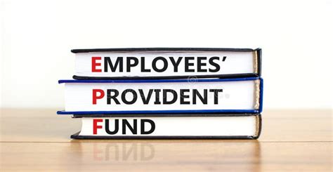 Employees Provident Fund Epf Is Shown Using The Text Stock Image