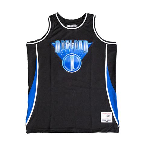 Damian Lillard Alternate Black High School Basketball Jersey Black