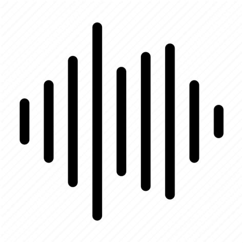 Sound Ui Wave Waveform Icon Download On Iconfinder