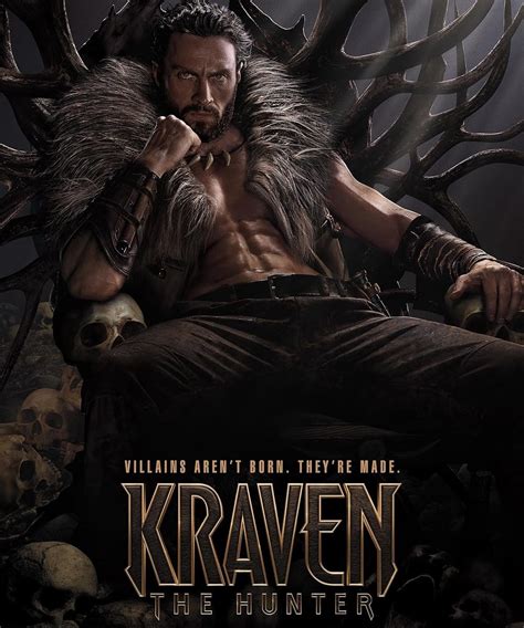 Kraven The Hunter Final Trailer 2024 Aaron Taylor Johnson