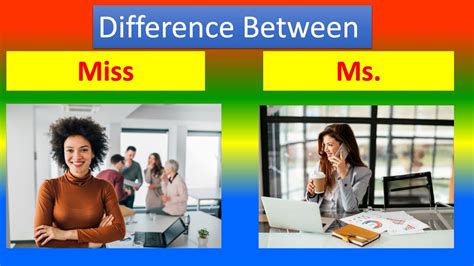 Difference Between Miss And Ms Youtube