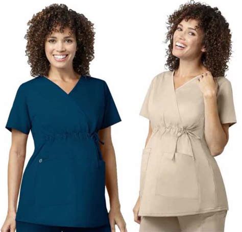 Wonderwink Maternity Scrubs Top 145