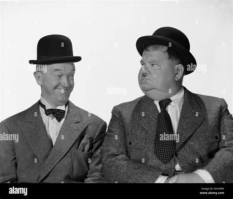 Nothing But Trouble Stan Laurel Oliver Hardy Stock Photo Alamy