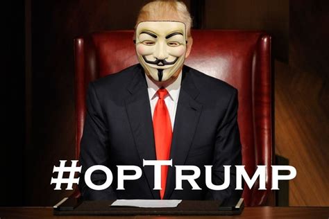 Anonymous Have Made Their First Attack On Donald Trump Dazed