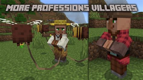 More Professions Villagers Addon YouTube