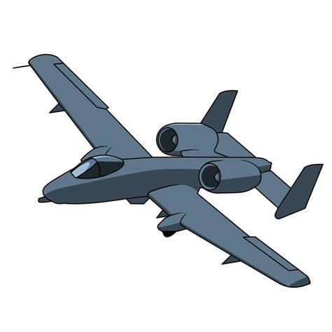 Thunderbolt military aircraft vector design 21962237 Vector Art at Vecteezy