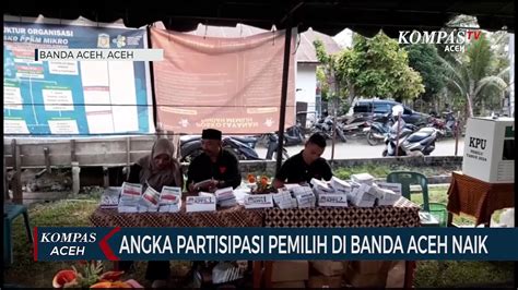 Angka Partisipasi Pemilih Pemilu Di Banda Aceh Persen Lebih