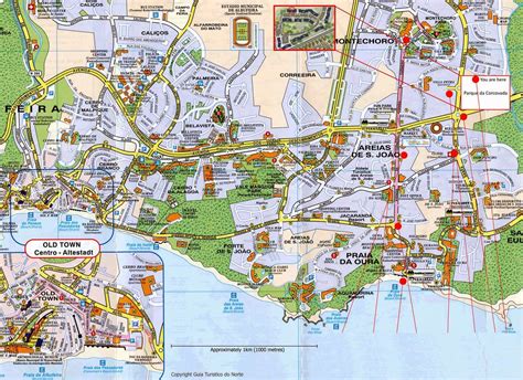 Albufeira Old Town Map - Map Of Australia And New Zealand