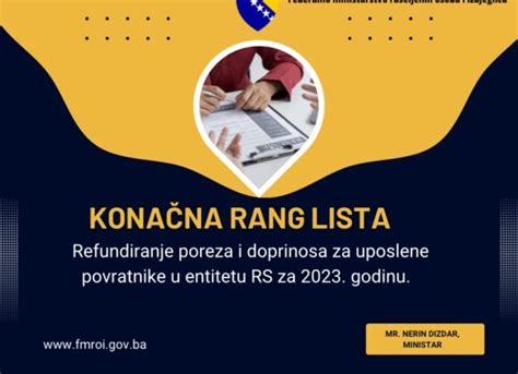 Kona Na Rang Lista Potencijalnih Korisnika Po Javnom Pozivu Za U E E U