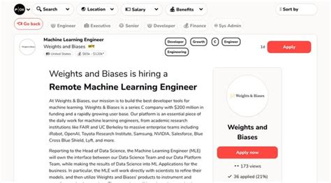 📢 Weights And Biases Is Hiring A Machine Learning Engineer R