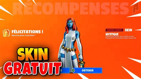 Ce Skin Marvel Est Gratuit Pour Tous Sur Fortnite Og Pendant 24h