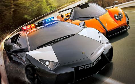 video, Games, Cars, Police, Need, For, Speed, Racer, Lamborghini ...