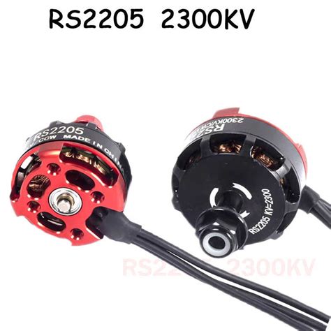 RC RS2205 2300KV CW CCW Brushless Motor Para Sa 2 6s 20A 30A 40A ESC