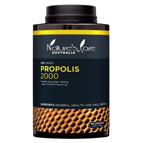 Nature S Care Pro Propolis 2000 180 Capsules