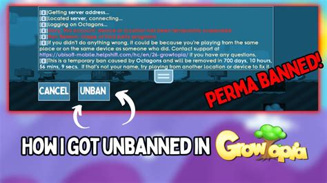 How To Get Unban In Growtopia Unbanned Suspended Account YouTube