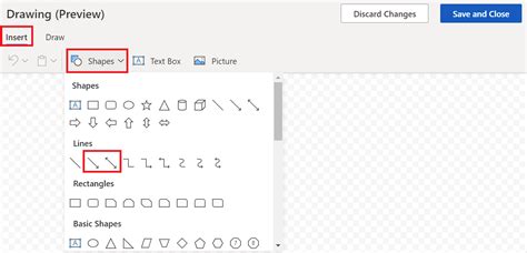 How to make arrow in Microsoft word online - WordOnlineTips.com